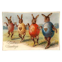 Easter Rabbits (Hearts & Spades)