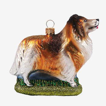 Collie Ornament