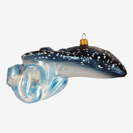 Whale Breach Ornament