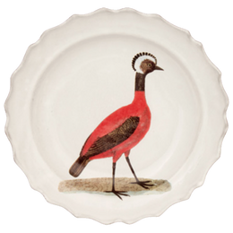 Red Peruvian Hen Soup Plate
