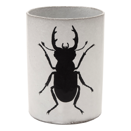 Beetle Silhouette Vase