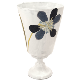 Blue Iris Vase