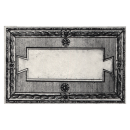 Calling Card - Rosette