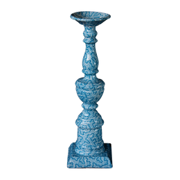 Blue Coral Candlestick