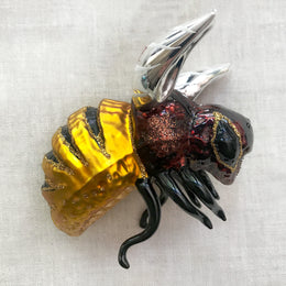 Dark Bumblebee Ornament