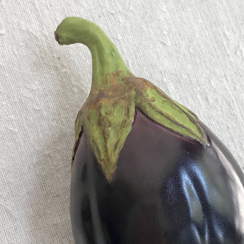 Small Baby Porcelain Eggplant