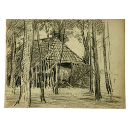 Evert Rabbers Landscape Drawing 60