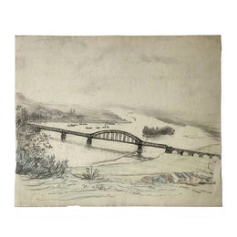 Evert Rabbers Landscape Drawing 61