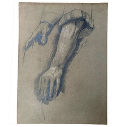 Evert Rabbers Hand Study Drawing 18