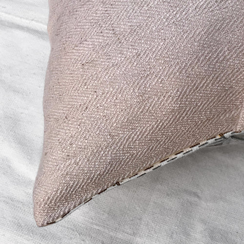 Large Guirlandes de Fleurs Pillow (No. 1B) with Linen Backing