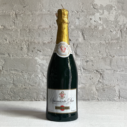 Large Spumante Sparkling Wine Bottle Candle