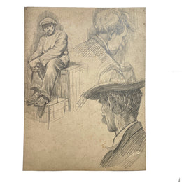 Evert Rabbers Portrait Drawing 222