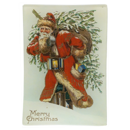 Santa with Tree (Merry Christmas)