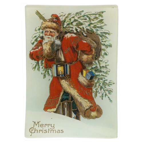 Santa with Tree (Merry Christmas)