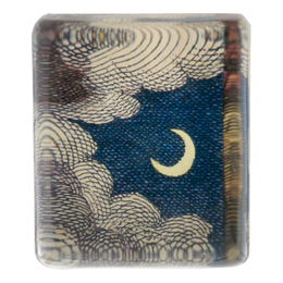 Clouds & Crescent Moon