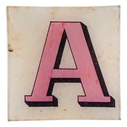Block Letter A