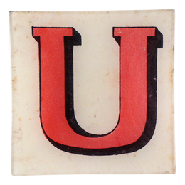 Block Letter U