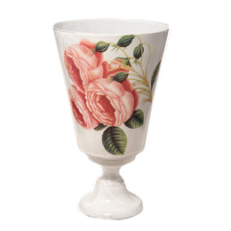 Cascading Flowers Vase