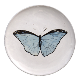 Blue Butterfly Plate
