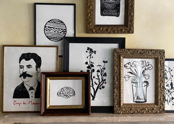 Hugo Guinness Linocut Prints