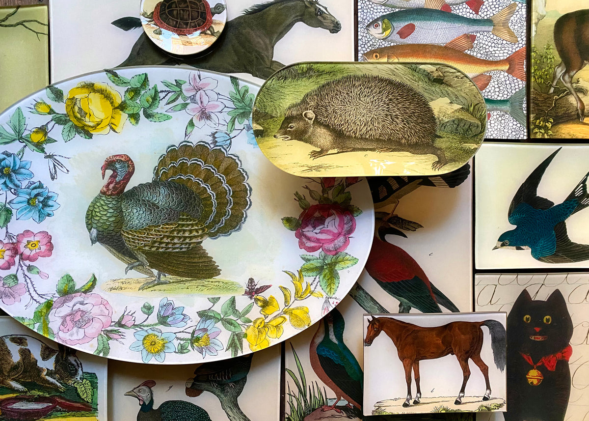 Animals, Birds & Flora Decoupage