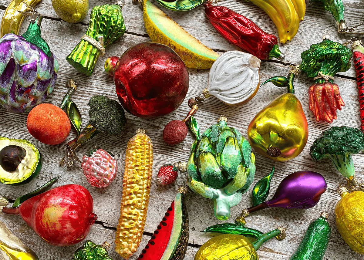 Fruit & Vegetable Ornaments