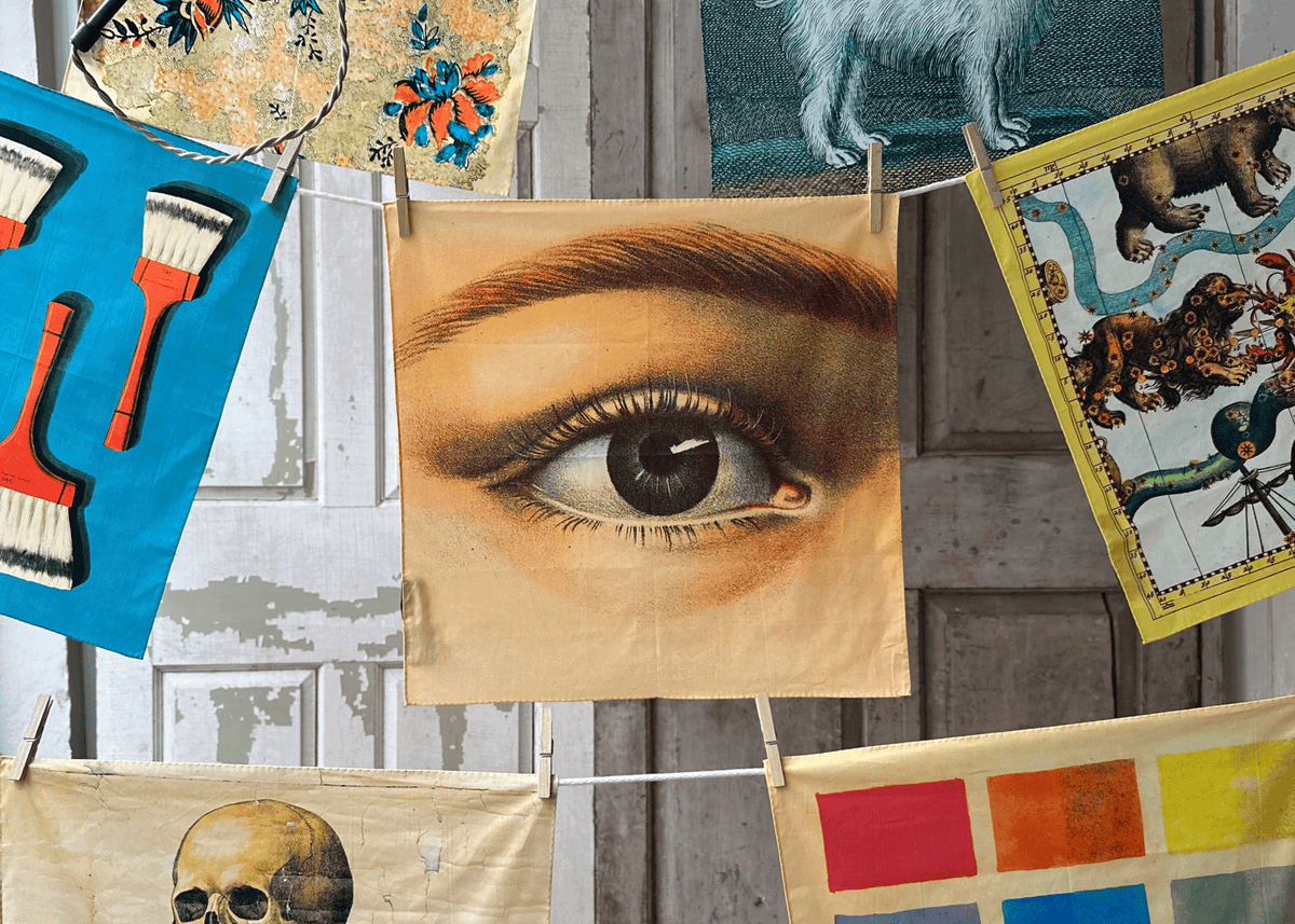 John Derian Cotton Bandanas