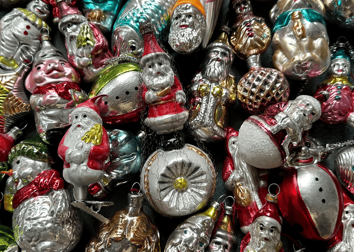 Nostalgie Christbaumschmuck Ornaments and Figures