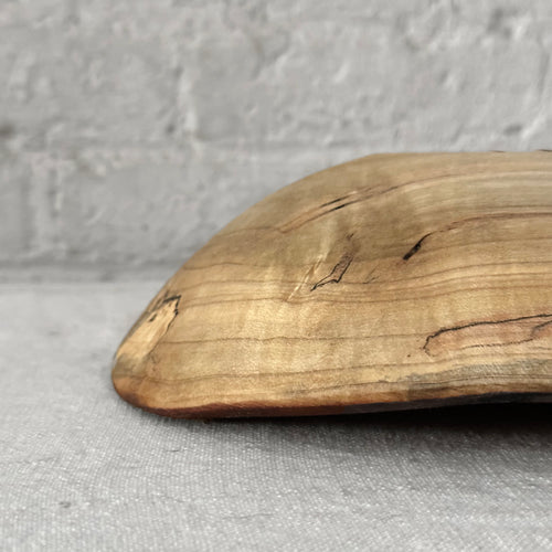 Spencer Peterman Spalted Maple 10" Oval Bowl (No. B01)