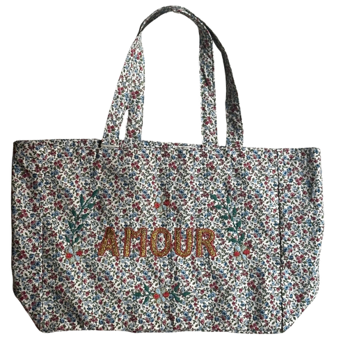 CSAO Kossiwa "Amour" Embroidered Tote Bag CHB02