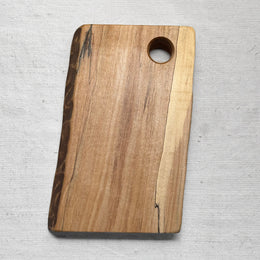 Spencer Peterman 9" Spalted Maple Small Cutting Board (No. R02)
