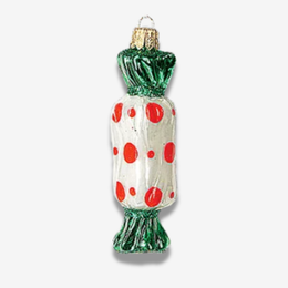 Red Dot Candy Ornament
