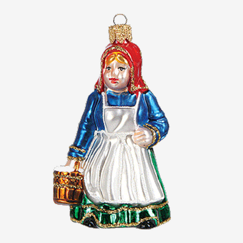 Maid-a-Milking Ornament