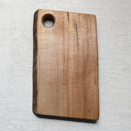 Spencer Peterman 9" Spalted Maple Small Cutting Board (No. R04)