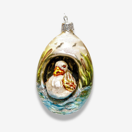 Duck Diorama Ornament