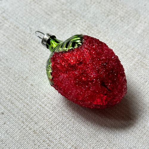 Nostalgic Strawberry Ornament