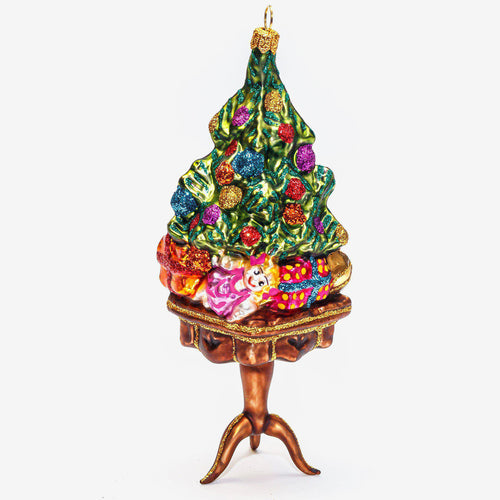 Christmas Tree On Table Ornament