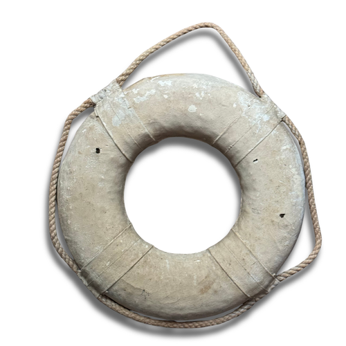 Early 20th-century "Race's" Life Preserver