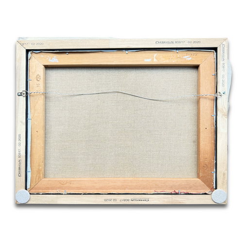 "Reclining Artist" Oil Painting on Linen by Samuel Oppenheimer (1901-1992)