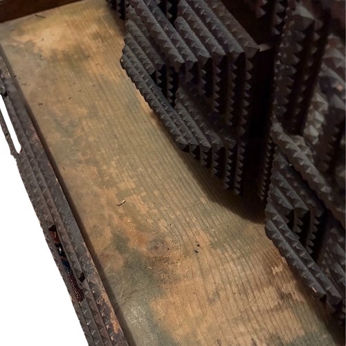 20th-century Tramp Art Cabinet