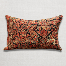 Antique Caucasian Rug Pillow