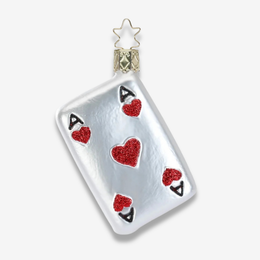 Ace of Hearts Ornament