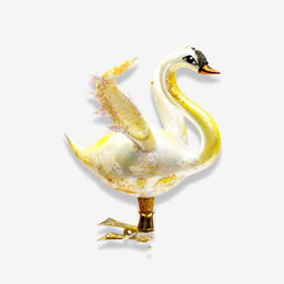 Swan Clip-on Ornament