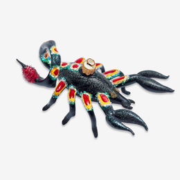 Black Scorpion Ornament