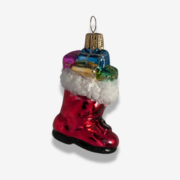 Red Boot Ornament