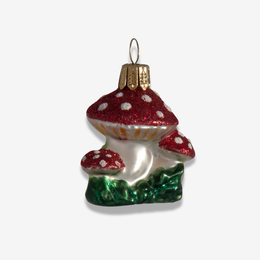 Mini Mushroom Family Ornament