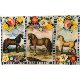 3 Horses (Collage)