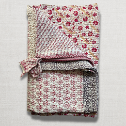 Vintage Sari Treble Bedcover (07-10)