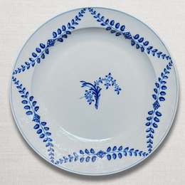 18th-century Meissen Blue & White Charger Platter (J)