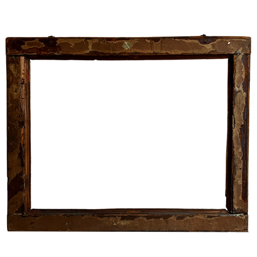 26.75" W x 21.5" H Antique 19th Century Gilt Frame #10